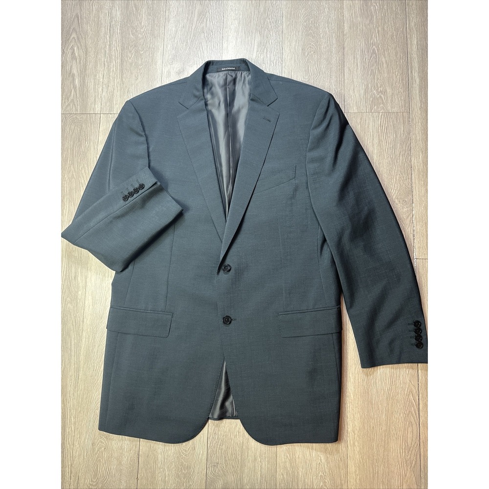 Zegna X Saks "Mila" Travel Blazer Sport Coat Size 44L Unique Color Slim Fit NEW! - Picture 2 of 12